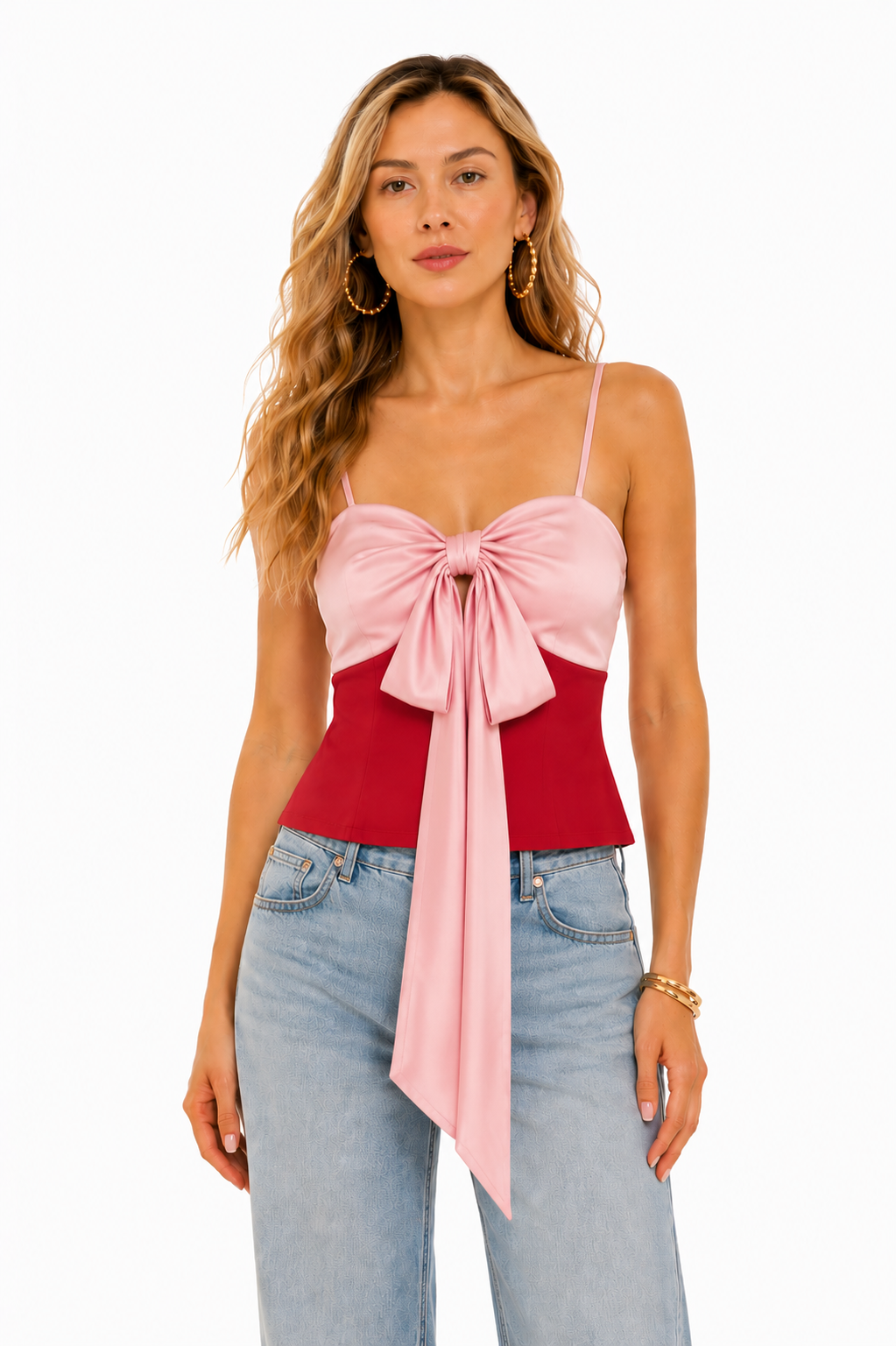 Silk Tie Top